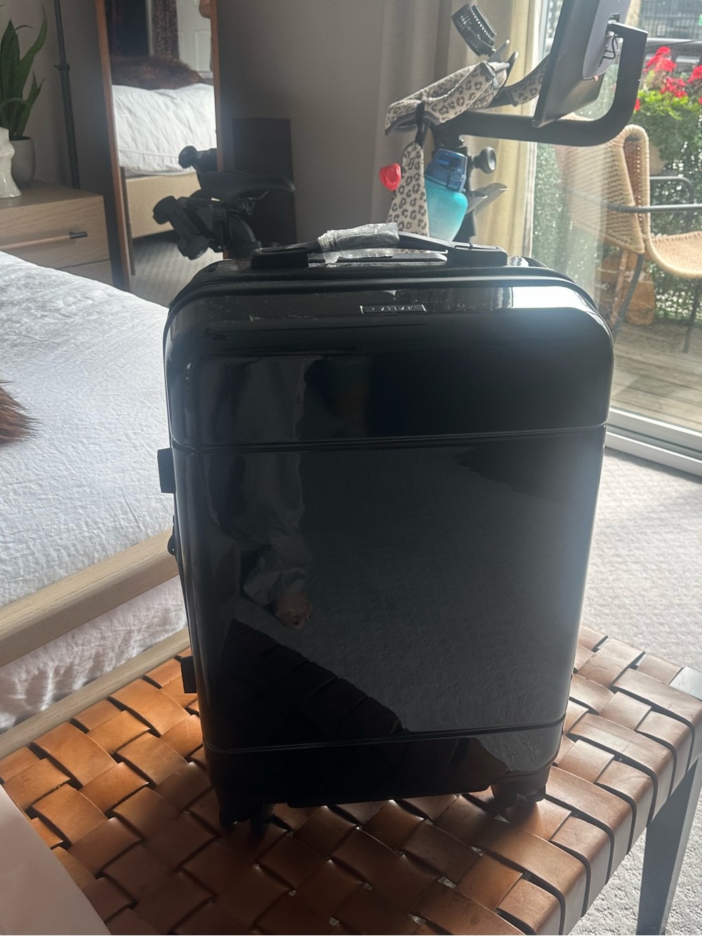 Calpak Black Carry-On Hardshell Suitcase - NWT
